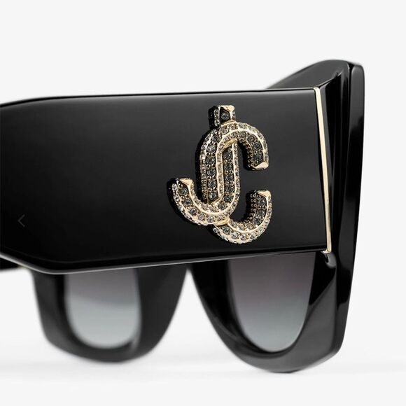 Jimmy Choo Juliana Black Square Sunglasses main image 4